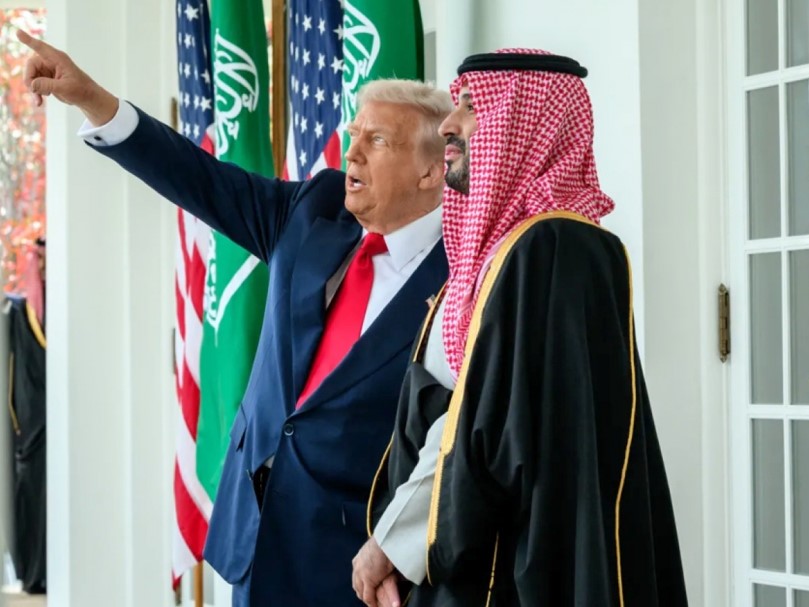 ين سلمان وترامب